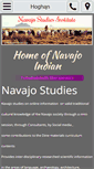 Mobile Screenshot of navajostudiesinstitute.com